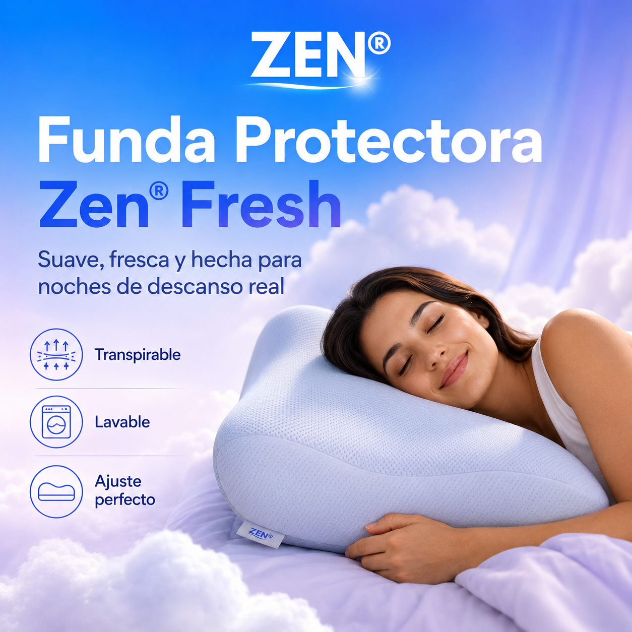 Funda protectora premium para Almohada Zen®