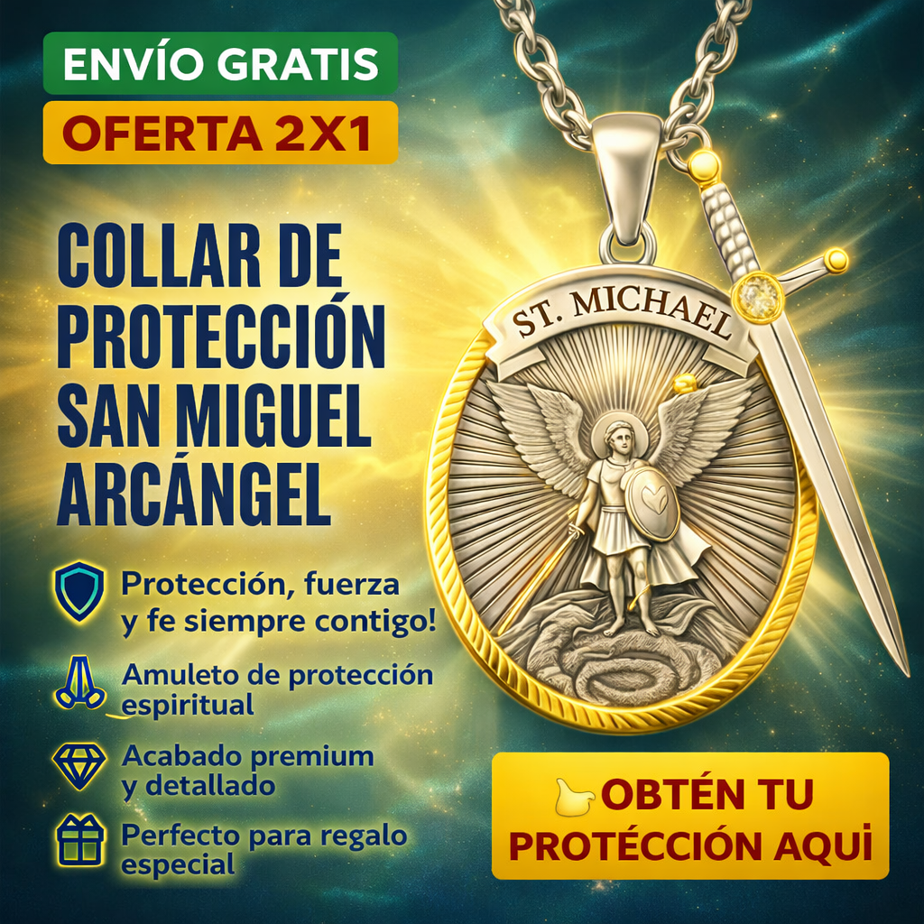Collar del Arcángel San Miguel - (Oferta Limitada 2X1)