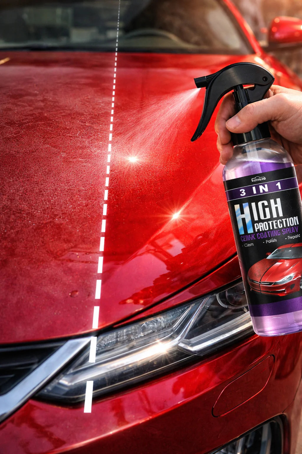 Spray Brilla Más® 3 en 1 – Limpia y Protege – Brillo Visible en Minutos