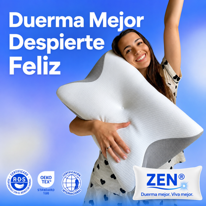 Almohada Zen® para un sueño comodo profundo y reparador