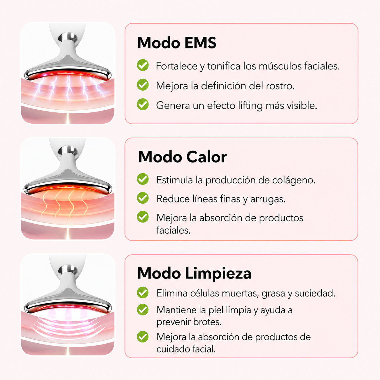 Escultor Facial LED 7 en 1 Lux Cove®
