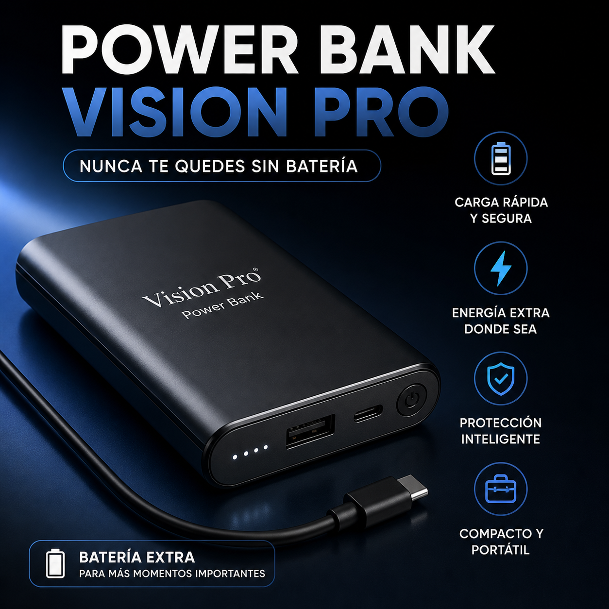 Batería Portátil Power Bank®