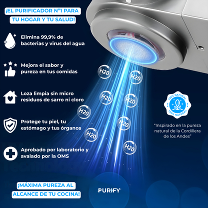 Filtro de Agua UV Purify® - Agua en su máxima pureza para su hogar