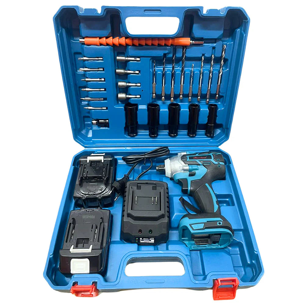 LLAVE DE IMPACTO TASBEL™ 98V | INCLUYE 2 BATERÍAS DE REGALO 🎁