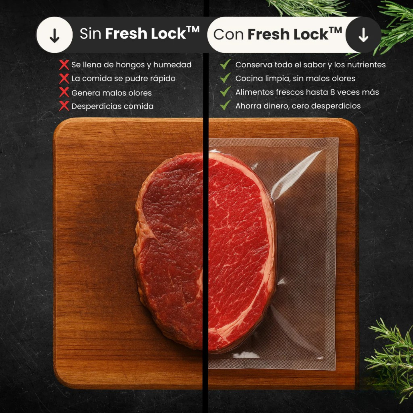FreshLock™ - Sella, conserva, disfruta