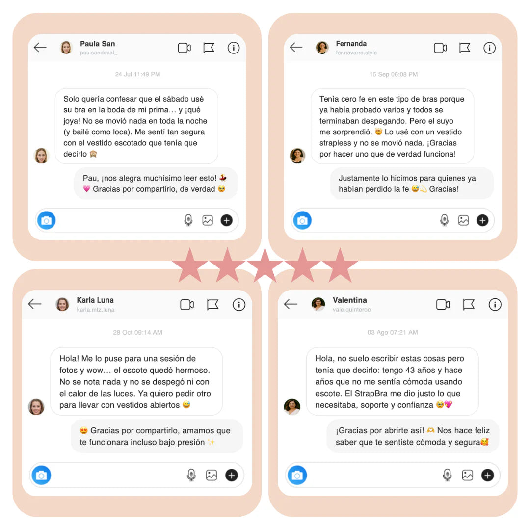 Brasier invisible con efecto realce Siluet™