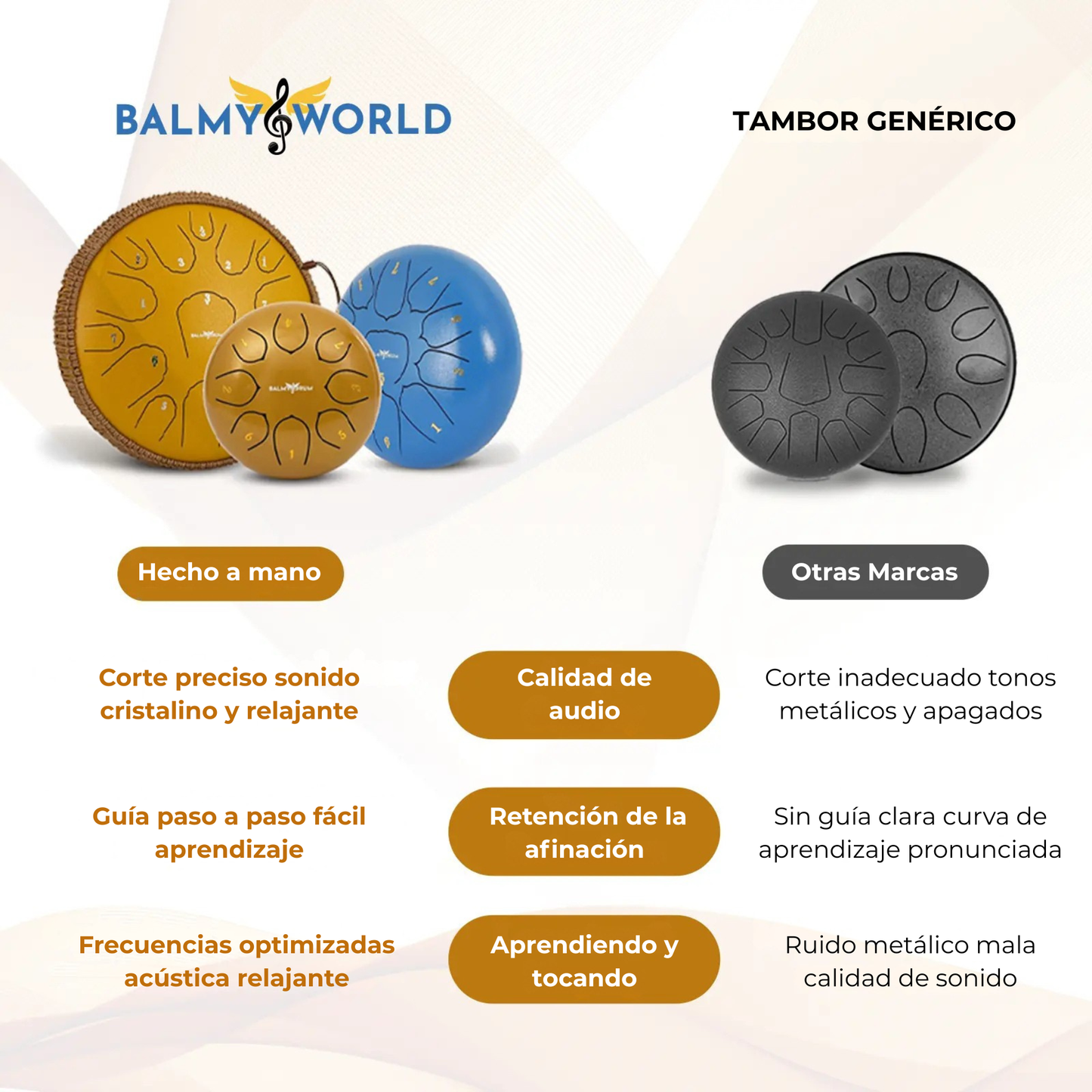 Tambor Zen® - Tambor terapéutico que calma la mente