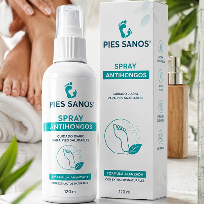 Spray Antihongos Pies Sanos® — Pies limpios, frescos y protegidos todo el día