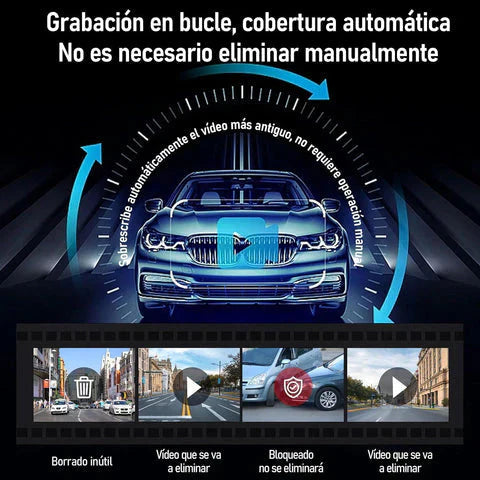 Retrovisor Velocity® 3.0 con Cámara | Protege tu carro y graba todo