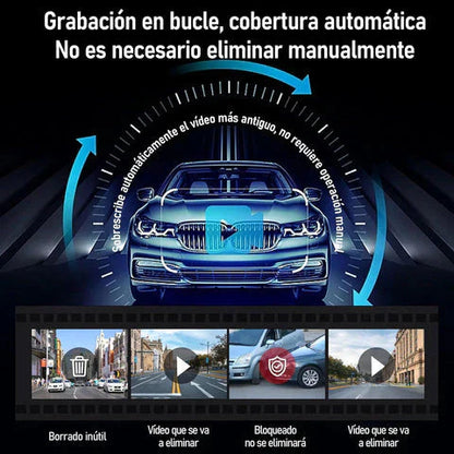 Retrovisor Velocity® 3.0 con Cámara | Protege tu carro y graba todo