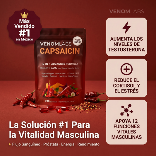 Venom Capsaicin Vitalidad