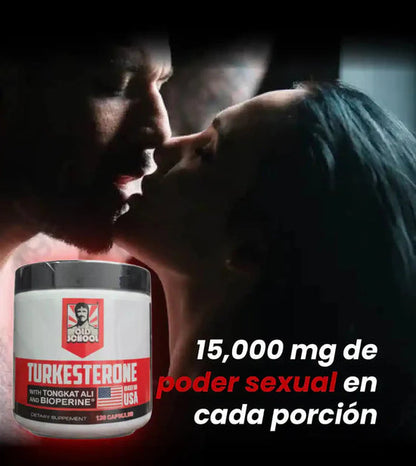Turkesterone® | Potencia Natural para Crecer y Rendirse al Máximo (60 cápsulas)