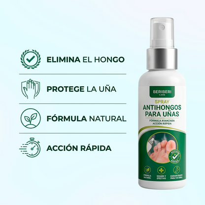 La fórmula en spray que atraviesa la uña y elimina el hongo desde la raíz