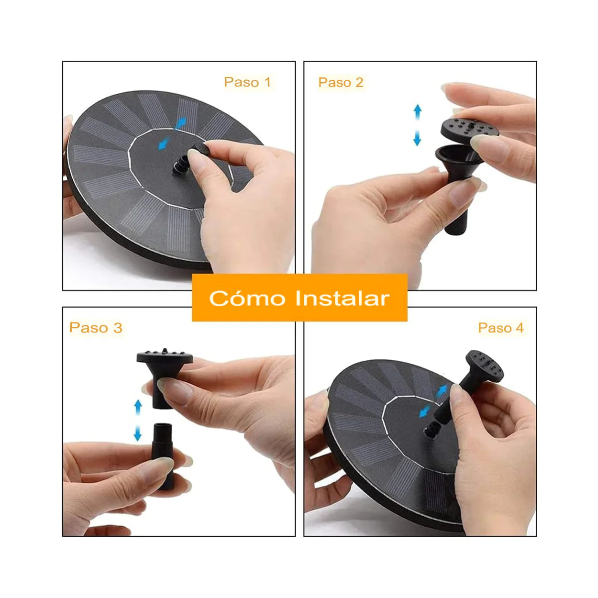 Fuente de Flor Solar Zen® – Relajación y jardin solar