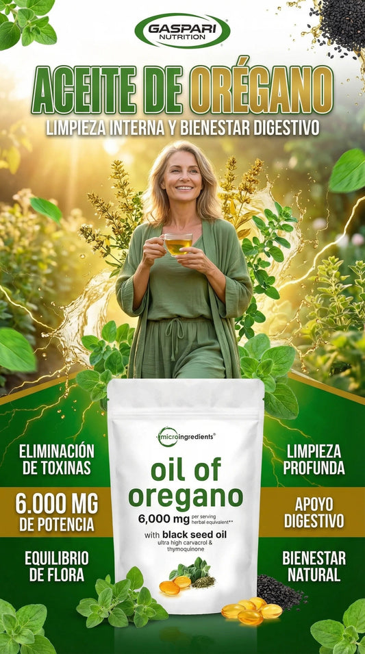 Aceite de Oregano - Detox Natural